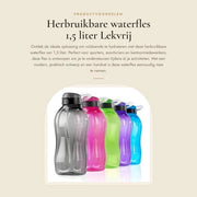 Ottima scelta 1500 ml - Riciclabile - Impermeabile - BPA-free - Portatile - Manico - Materiale alimentare sicuro - Otre per bevande