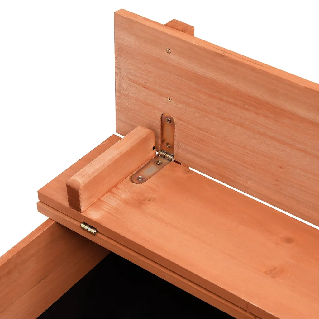 Sabbiera in Legno di Abete 95x90x15 cm 92173