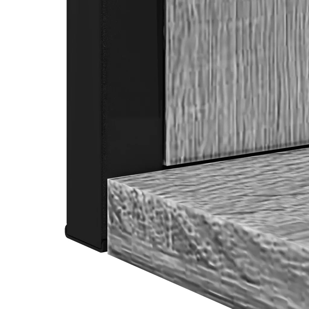 Specchio Bagno con Ripiano-Mensola con Specchio Grigio Sonoma 50x12x60cm Multistrato
