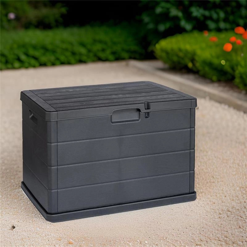 MAURY'S BAULE CASSAPANCA 170 LT DA ESTERNO IN RESINA 78LX55PX52H CM ANTRACITE