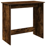 Scrivania | Tavolo da Ufficio Rovere Fumo 80x40x75 cm in Legno Multistrato