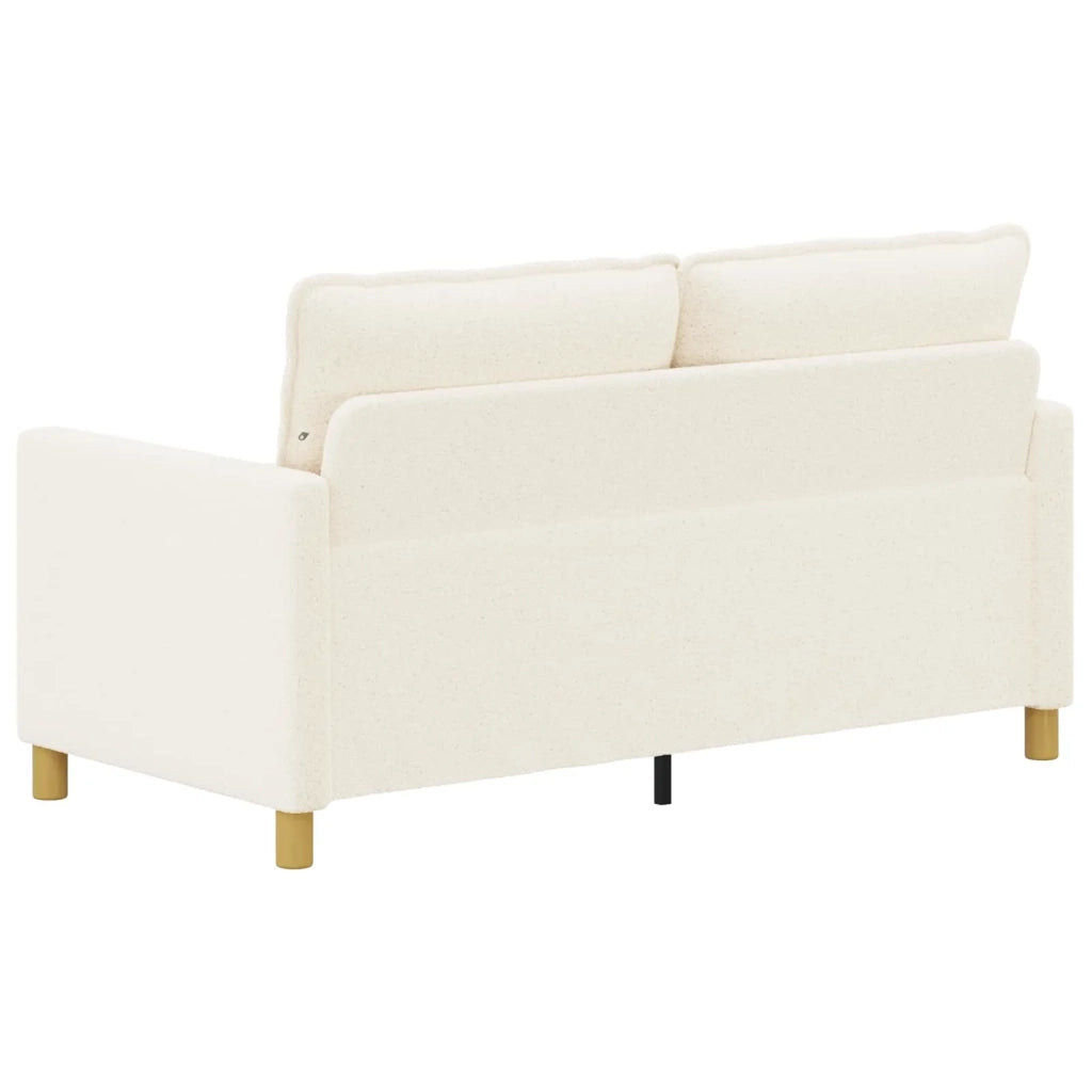 Divano Crema 156 x 81 x 87,5 cm Tessuto