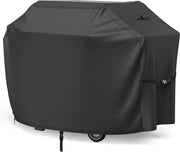 Copridibbattitore 147 x 61 x 122 cm impermeabile resistente al vento resistente ai raggi UV impermeabile 600D tessuto Oxford - copridibbattitore per barbecue con cerniera e cordino di trazione.
