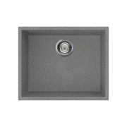Lavello incasso monovasca sottotop 54x44 Smeg VZUM57TT titanio