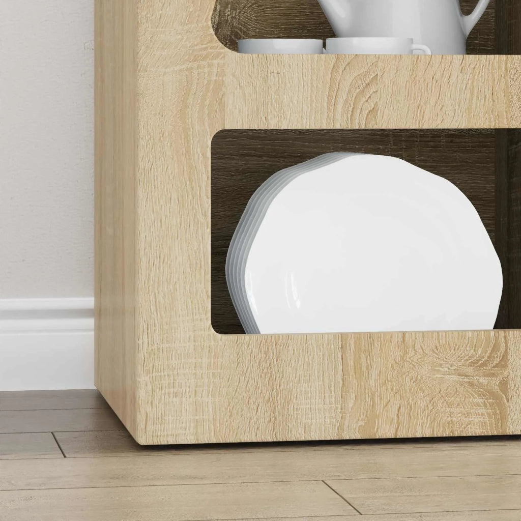 Credenza-Buffet-Armadio da cucina Rovere Sonoma 40 x 35 x 100,5 cm Legno multistrato