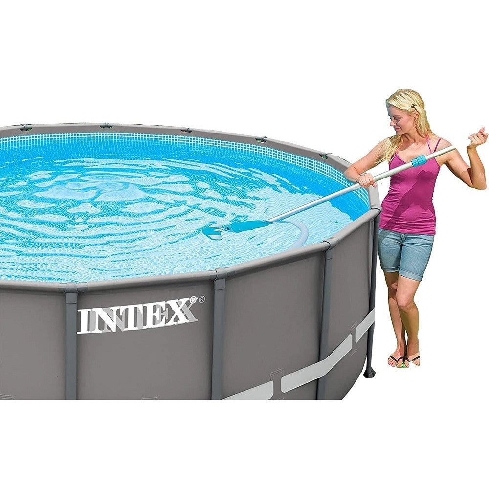 Trade Shop - Asta Manico Telescopico In Alluminio Da 279 Cm Per Pulizia Di Piscina Spa 29055 -