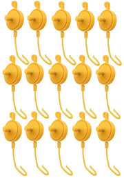 Sostegno per piante 15 pezzi - Supporto per piante regolabile - Sostegno per piante retrattile - Coltivazione verticale - Decorazione interna - Lunghezza massima 1,4 metri - Supporto per piante