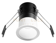 GFA1110C-  FARETTO AD INCASSO OTTICA RIENTRATA A LED 3000K 400LM 5W D.4CM BIANCO