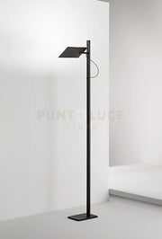 Piantana in metallo e alluminio  nero Radiante LED 24W CCT 2700K 3000K 4000K CRI?80 220-240V 50/60Hz 2160Lm dimmer a pedale