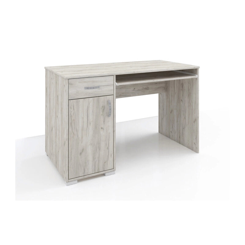 KIT SCRIVANIA 1 ANTA +1 CASSETTO YOUNG 120X75X60 GREY CRAFT OAK- 1,0 pz