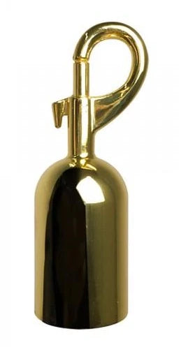 Moschettone Gold Silver Nero ricambio cordone intrecciato - Nero