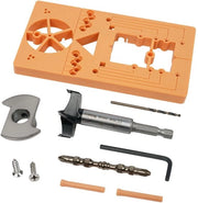 Set di Bit per Forstner - 35mm - Preciso e Facile da Usare - Adatto per Porte e Finestre - Accessori inclusi...