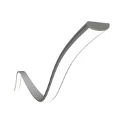 Kit di montaggio con diffusore per la striscia a LED 2000x18x6mm-white