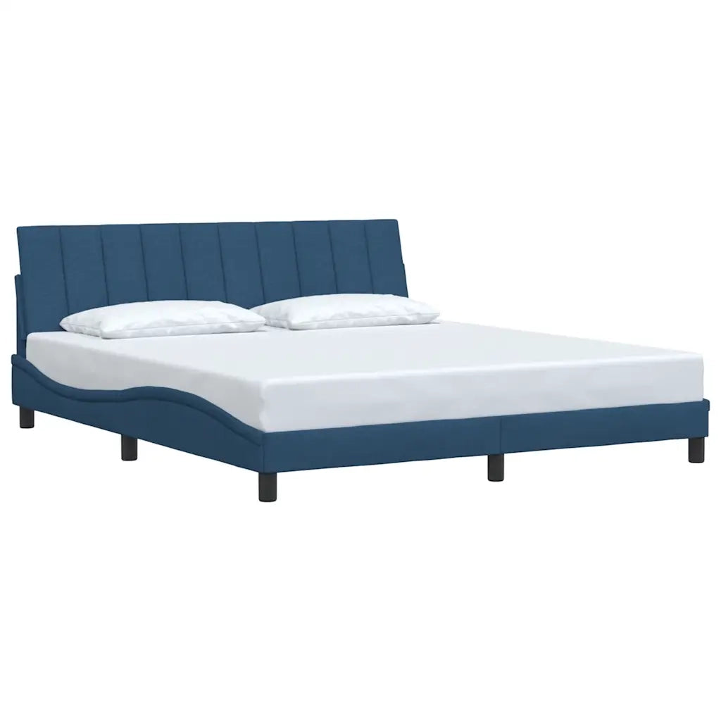 Giroletto senza Materasso Hanko Blu 180x200 cm in Tessuto