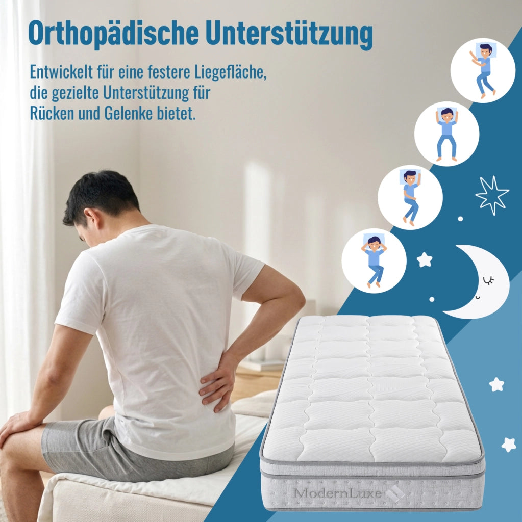 Letto imbottito 90x200 cm con USB e LED; grigio