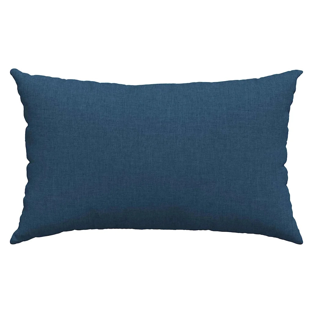 Cuscini da Divano 2 pcs Blu 50 x 30 cm Tessuto