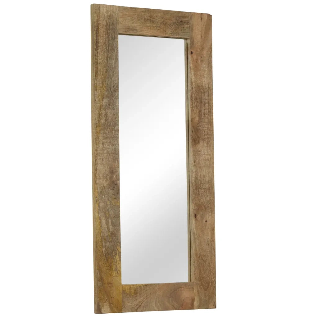 Specchio in Legno Massello di Mango 50x110 cm  cod mxl 72657