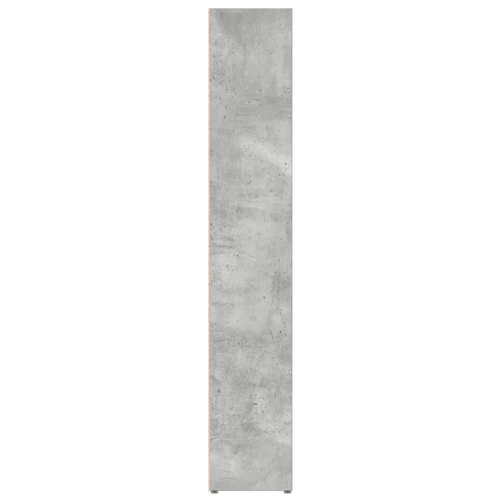 Scaffali CD 2 pz Grigio Cemento 21x16x93,5 cm Legno Multistrato CFW2748889