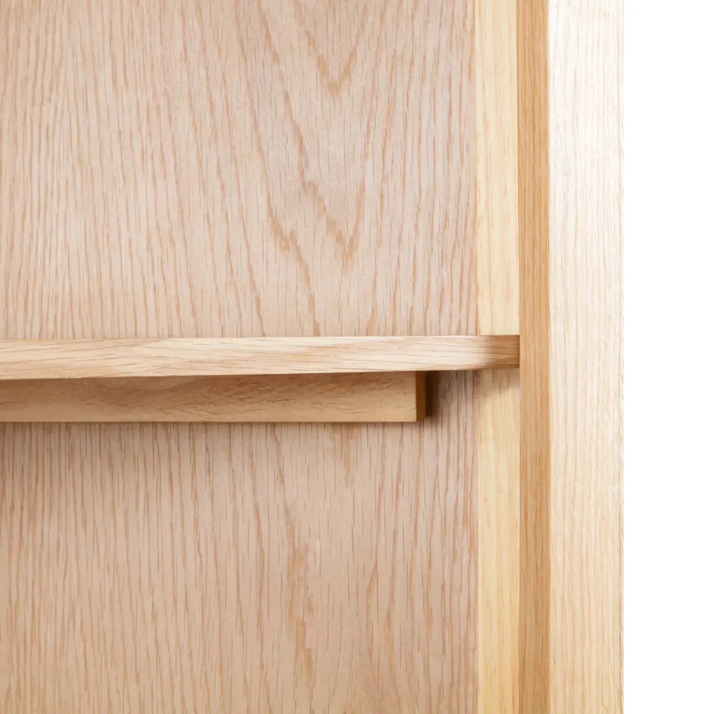 Armadietto ad Angolo 59x36x180 cm in Massello di Rovere cod mxl 62021