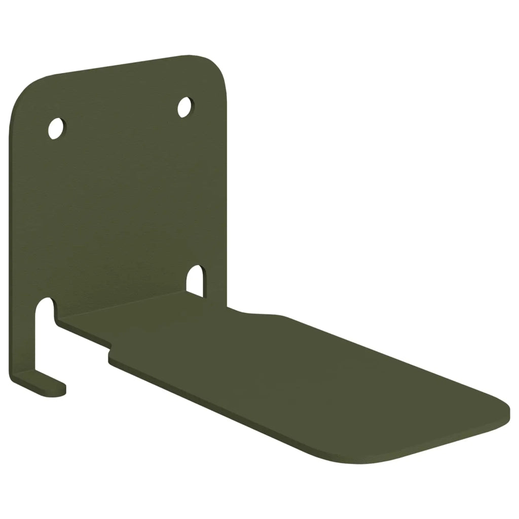 Mensola sospesa 8 pcs Verde oliva 6 x 10,8 x 6,6 cm 8004069