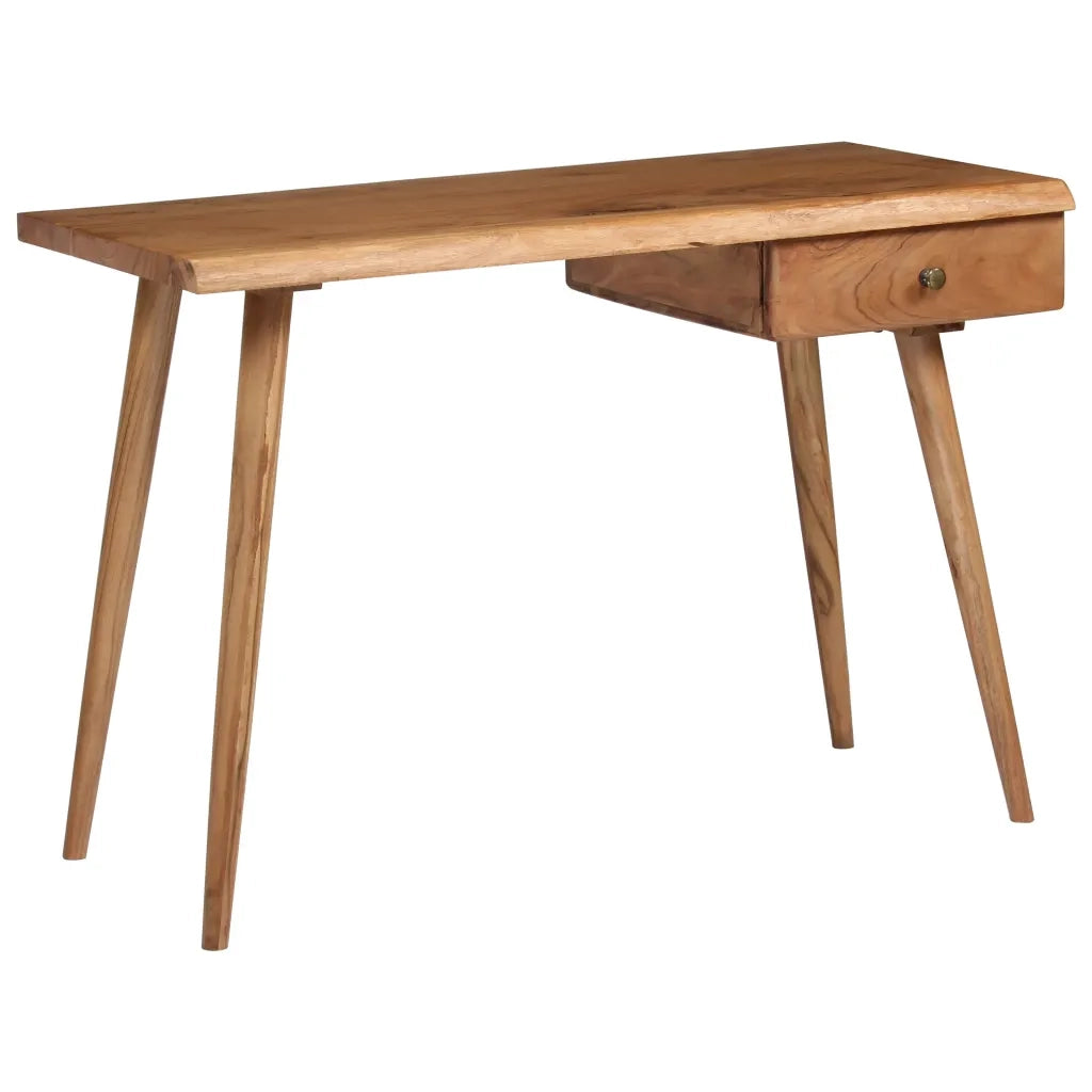 Scrittoio in Legno Massello di Acacia 110x50x76 cm cod mxl 70860