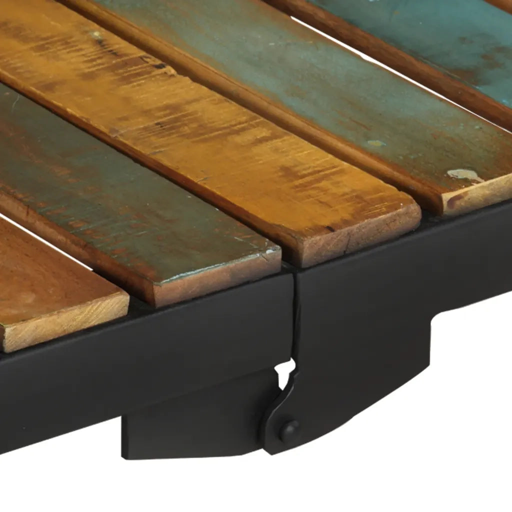 Carrello da Cucina 87x36x81 cm in Legno Massello di Recupero CFW5592125