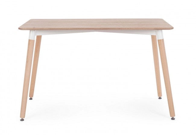 Tavolo Rettangolare Fisso 120x80x74 cm David in Legno