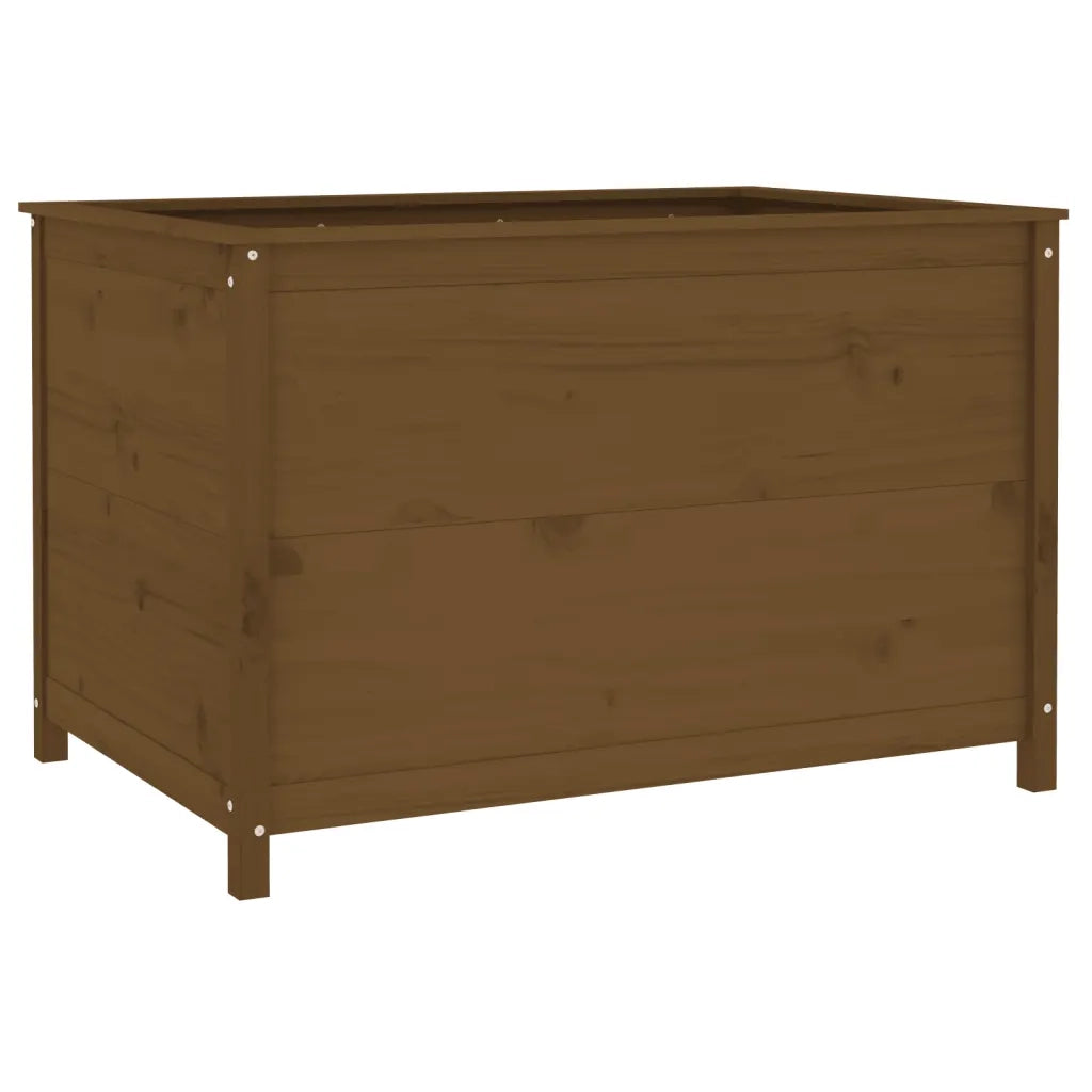 Fioriera Rialzata Giardino Ambra 119,5x82,5x78cm Massello Pino 825313