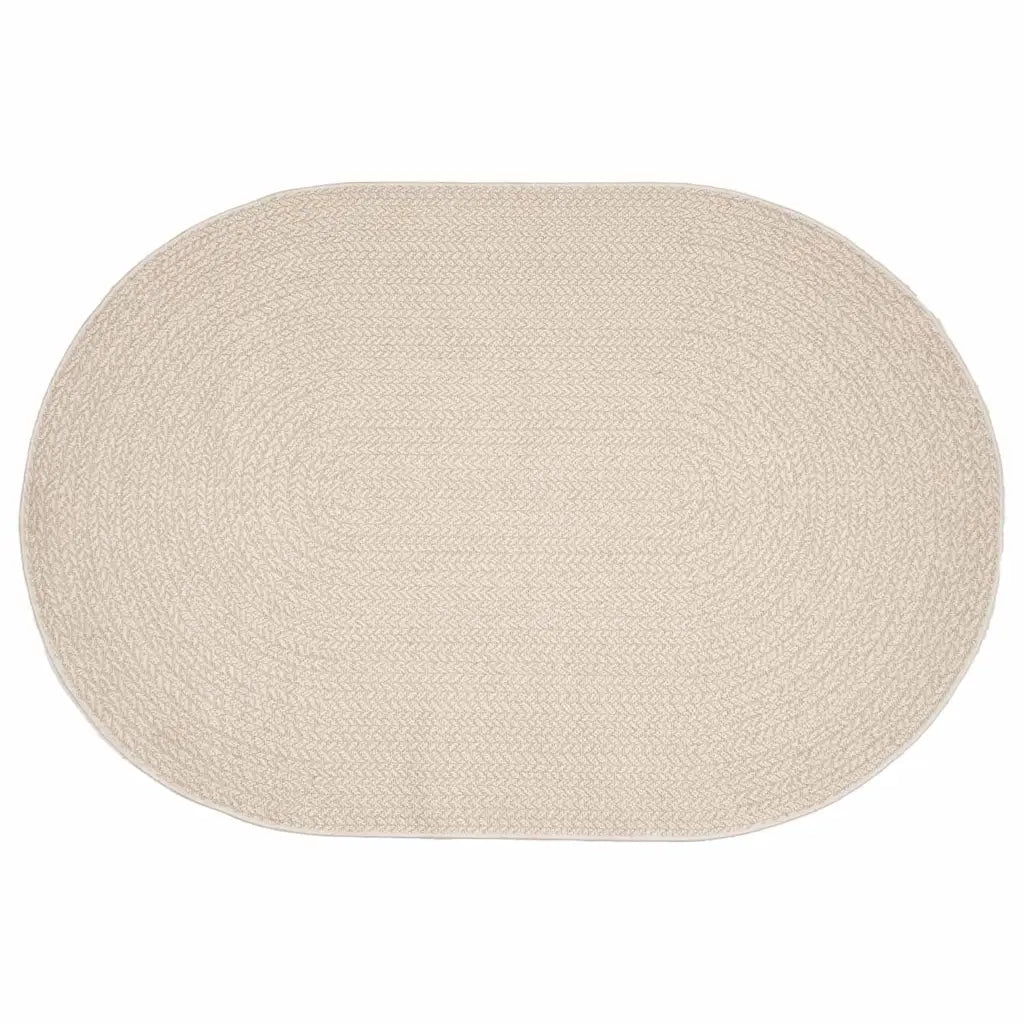 vidaXL Tappeto ZIZUR Crema PP