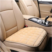 Cuscino Antislip Universale per Sedile Antivento per Auto in Pelle di Velluto (Beige)