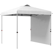 Carpa da Giardino Pieghevole ¨C zephmum ¨C Bianco 250x250 cm