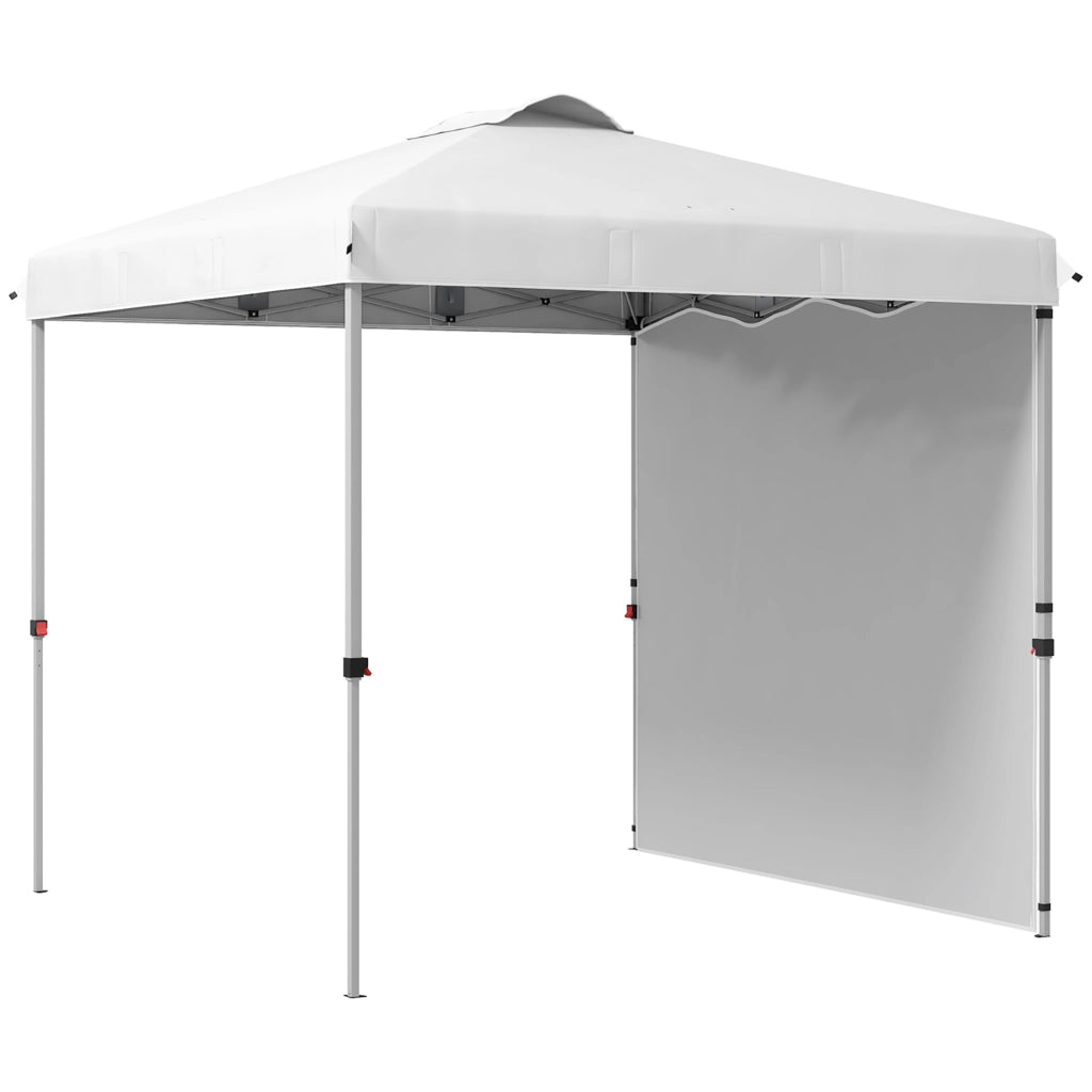 Carpa da Giardino Pieghevole ¨C zephmum ¨C Bianco 250x250 cm