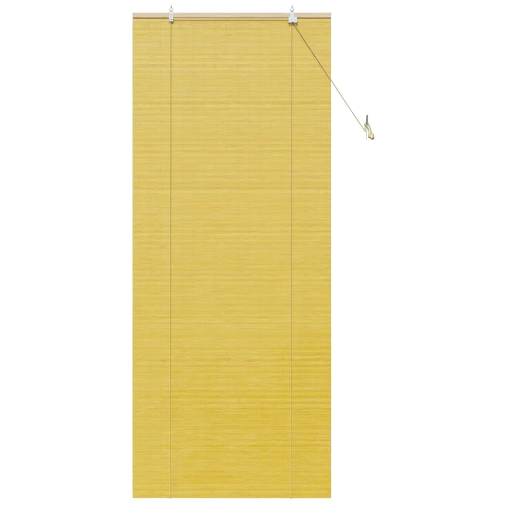 vidaXL Tende e Tapparelle per Finestre con tende Giallo Bambù