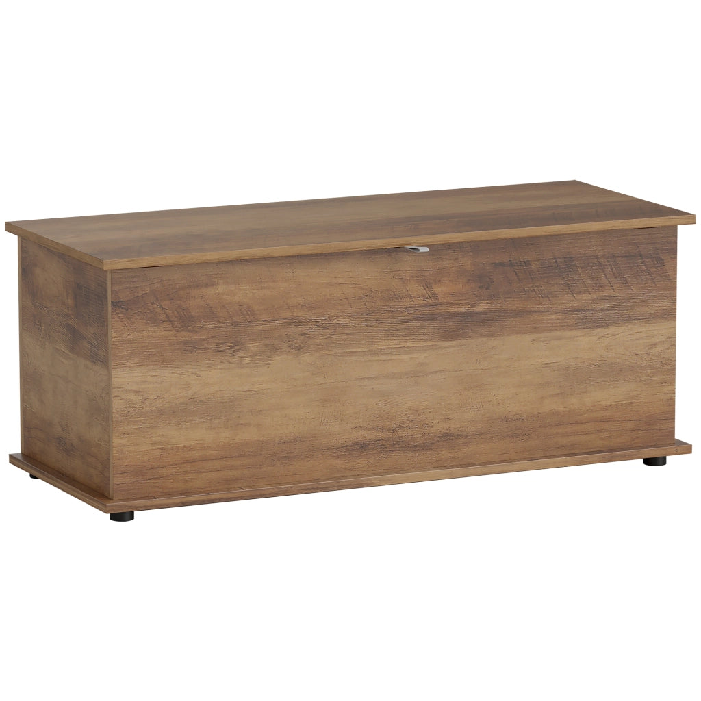 Panca Contenitore Multiuso Legno per Camera Ingresso Bianco 100x40x40cm
