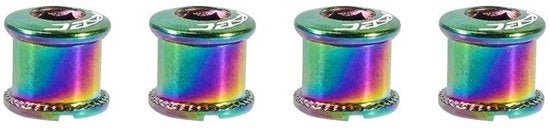 Bouti per biella in acciaio inossidabile - 4 pezzi - compatibili con bicicletta da corsa e mountain bike - formato compatto - duratura e resistenza elevate