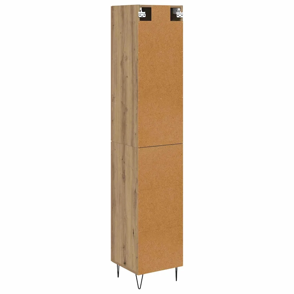 Credenza Rovere artigianale 34,5 x 34 x 90 cm Legno multistrato 3402727