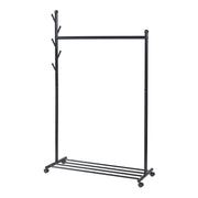 Appendiabiti appendiabiti appendiabiti armadio aperto 170 x 105 x 43 cm nero 03_0010302