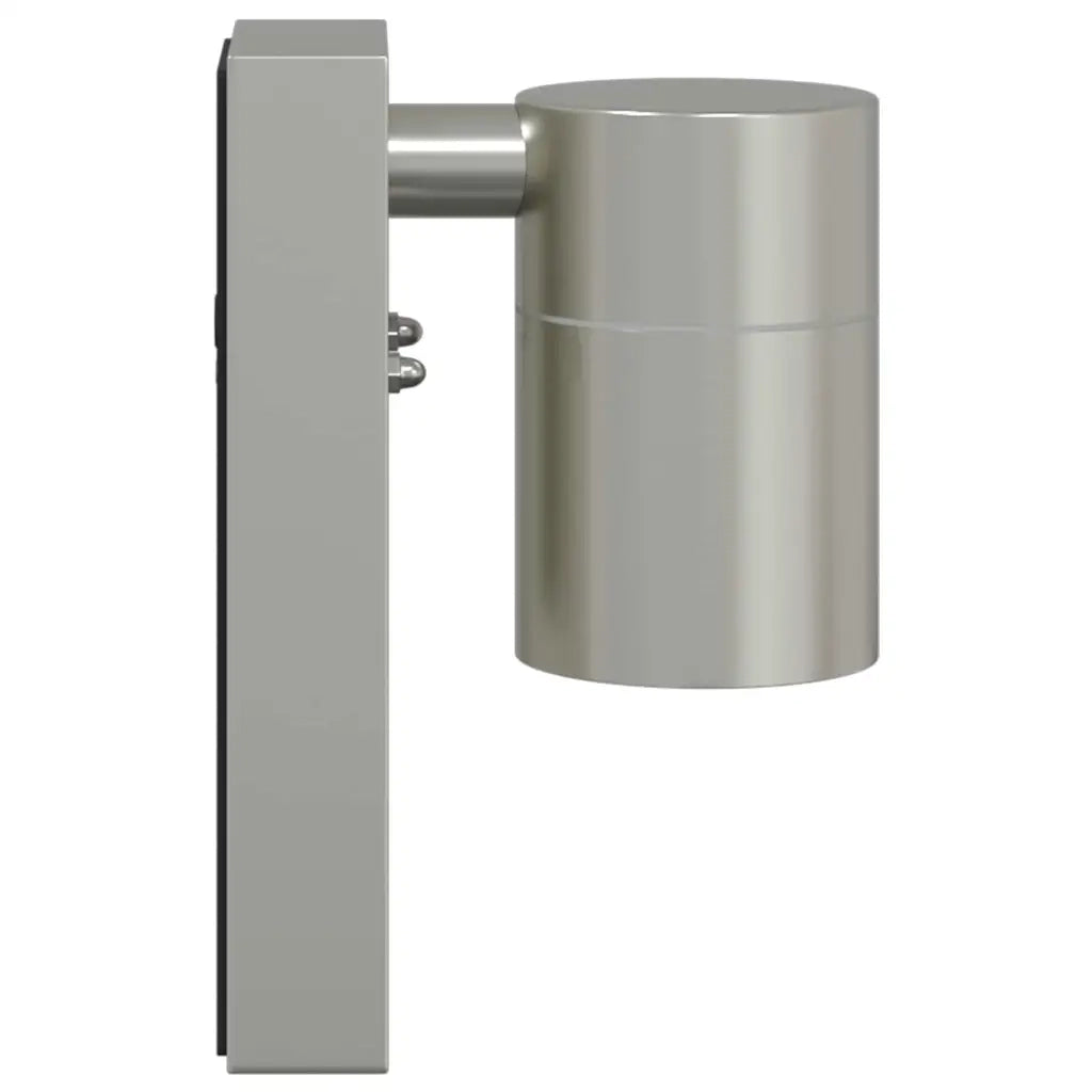 Lampada da Parete Esterna 2 pz Argento 6,5 x 10,5 x 16 cm CFW7786741
