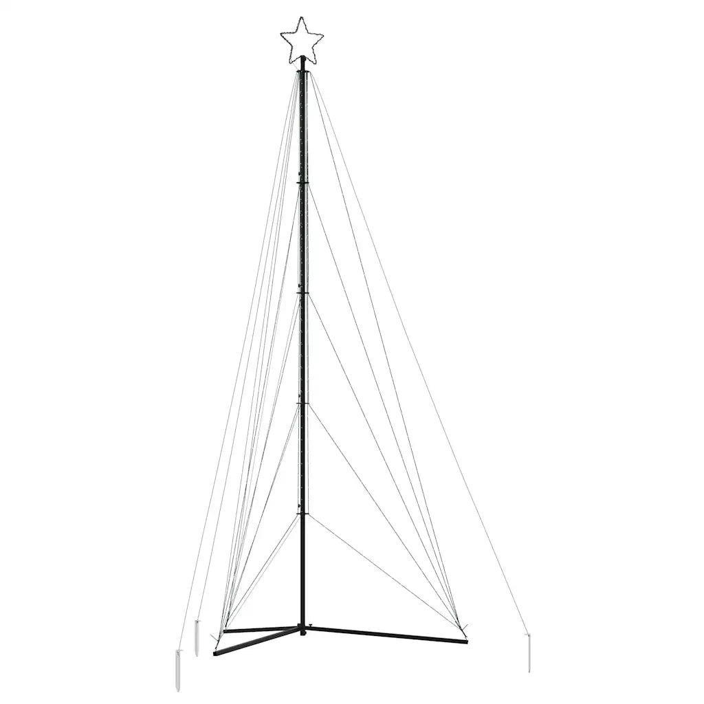 Albero di Natale a LED 615 LED Bianco Freddo 404,5 cm 4016421