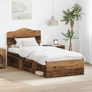 Struttura del letto Legno vecchio 90 x 200 cm Pino massello 3412950