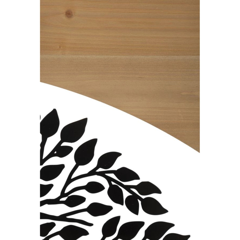 Decorazione in Metallo e Legno Albero 11, Marrone, Metallo, 105x2x70 cm