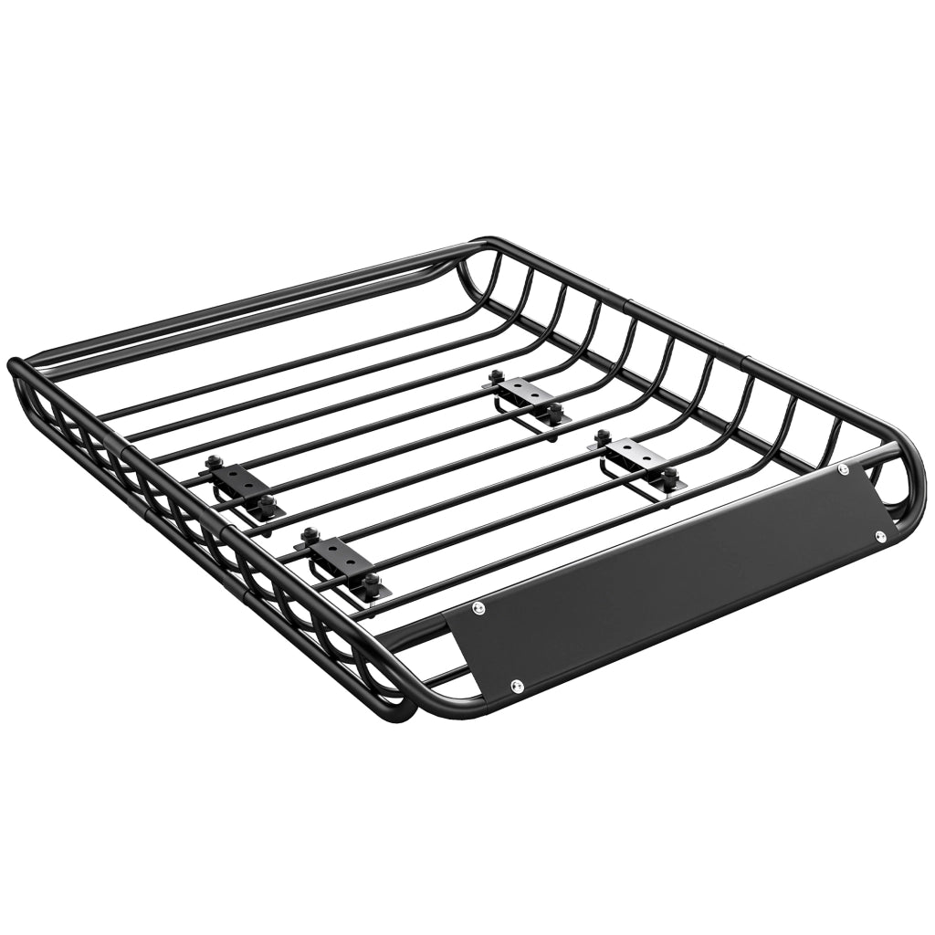 Portapacchi Universale da Tetto con Parabrezza ¨C Xylo ¨C 116x92x11,5 cm Nero 150 kg
