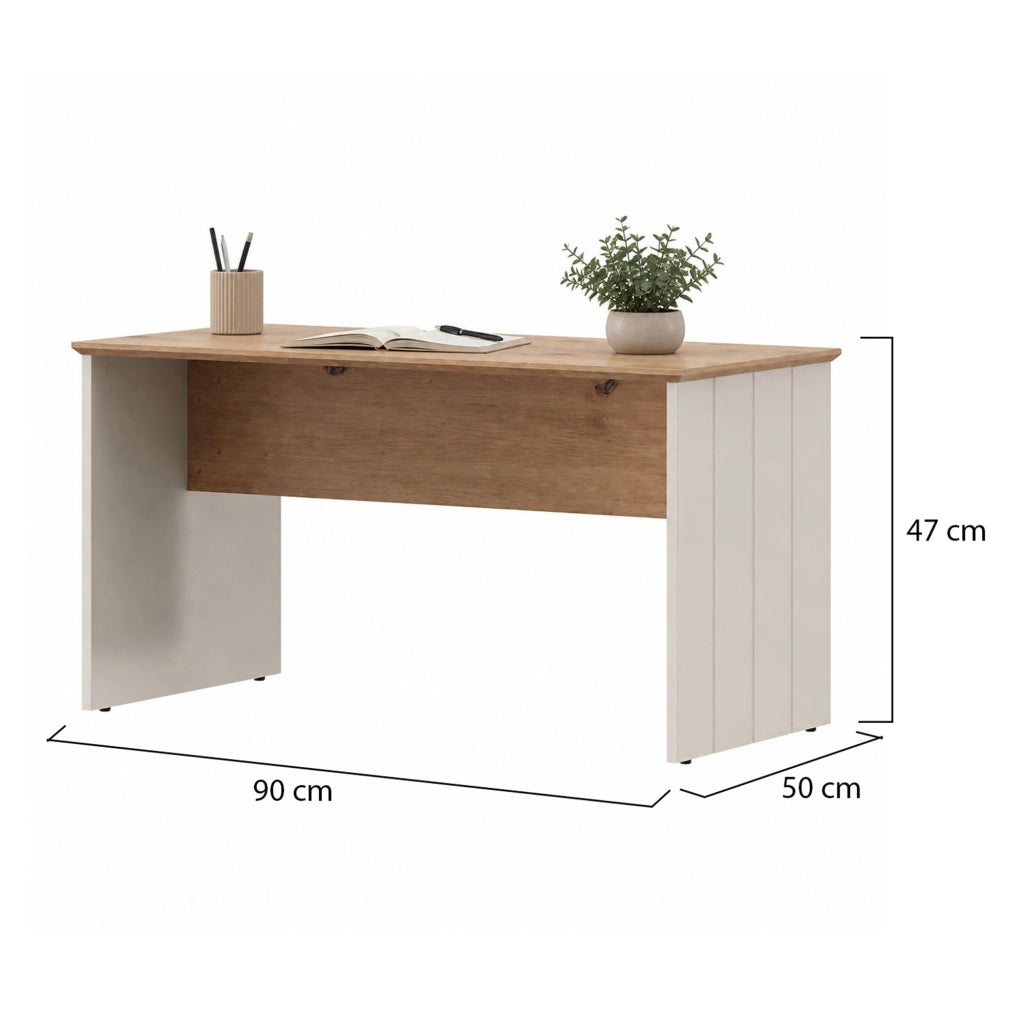 Pecor, Tavolino da Salotto Forma Rettangolare, 90x50x47h cm Marrone Rovere Nodi