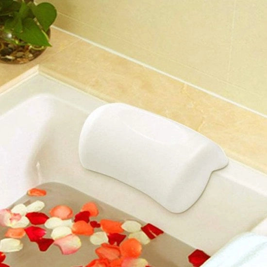Cuscino da Bagno, Cuscino da Bagno Idrorepellente, Materiale Spa PU Antiscivolo Idrorepellente Facile da Pulire con 2 Potenti Ventilatori