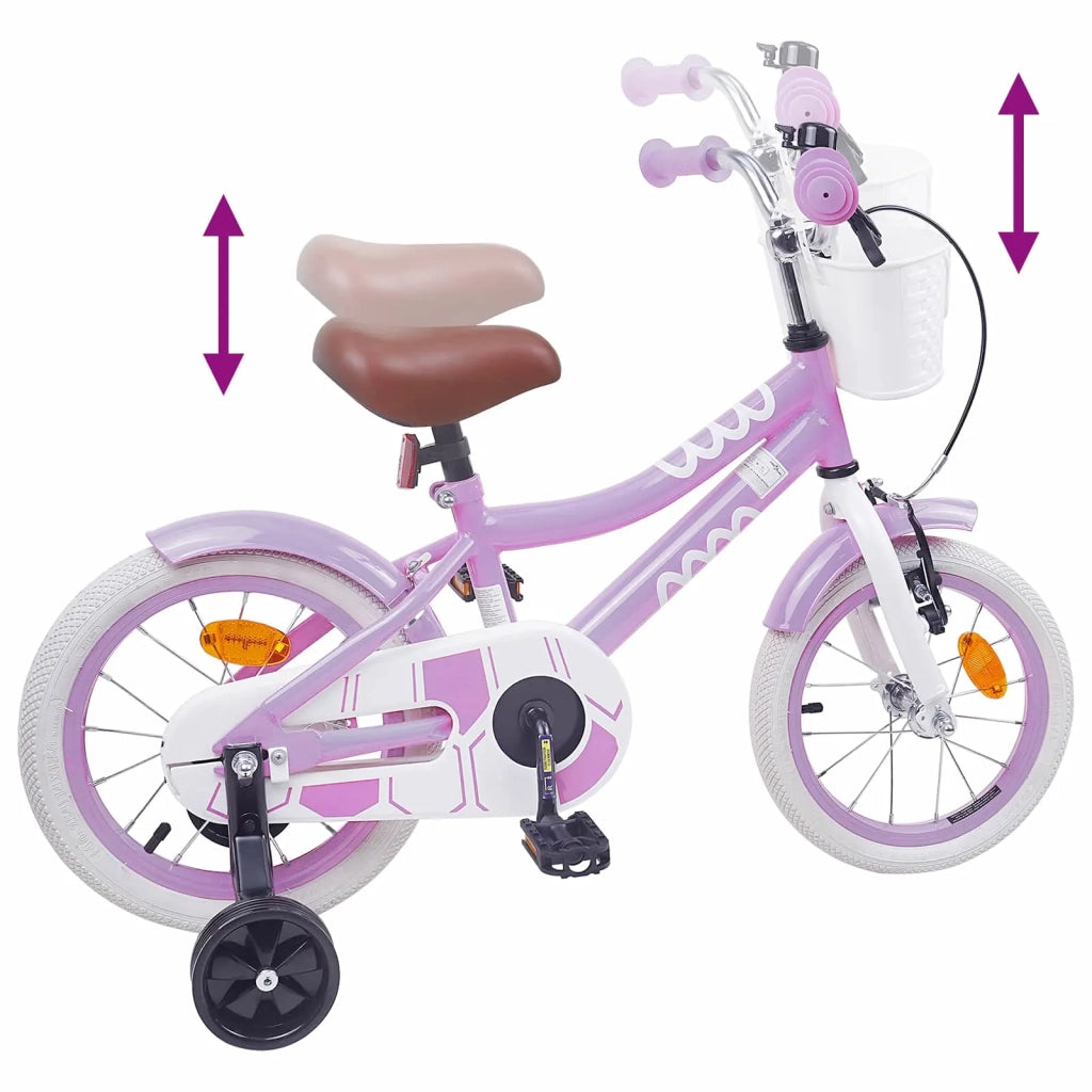 Bicicletta per Bambini 14 Pollici per bambini da 3 a 5 anni