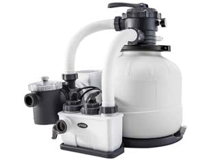 POMPA A SABBIA COMBO SISTEMA E.C.O. PER PISCINE FINO A 32.200 LITRI  peso kg.25,40 (26676)    INTEX