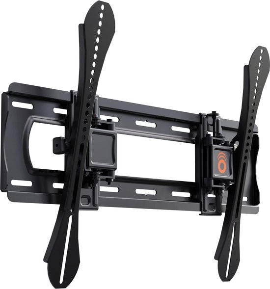 Sostegno per TV a muro Full Tilt - Estensibile per un ampio campo di inclinazione per grandi schermi - Ideale per l'installazione di un televisore da 101,6 cm a 82 cm sopra un camino aperto
