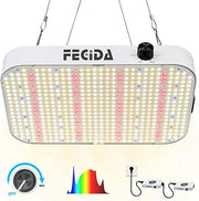 Luce per Piante / Luce per Crescita delle Piante / [Classe di Efficienza A+++] - UNA PIANTA PIÙ SALVA / Luce LED Indoor Efficace