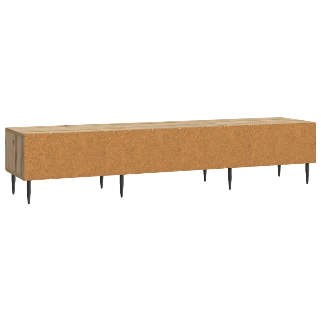 Mobile TV con cassetto Rovere Artigianale 147 x 34,5 x 30 cm