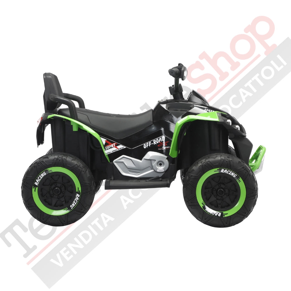 Tecnobike Shop - Quad Elettrico per Bambini ATV Safari Gold 24V-Verde